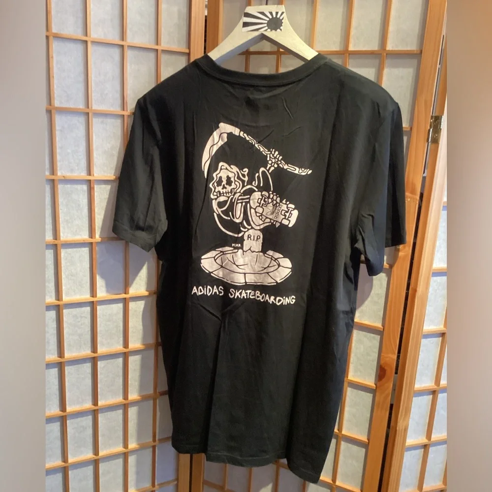 Adidas Skateboarding Meka Reaper T-shirt Men's Size Large